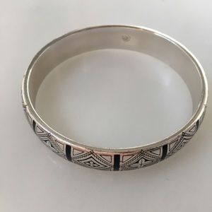 Brighton silver bangle bracelet